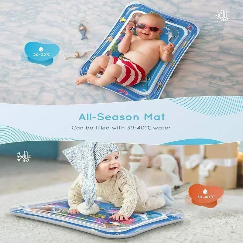 Tapis d'eau gonflable pour bébé – éveil sur le ventre