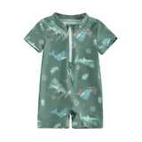 Maillot de Bain Bébé Garçon Manches Courtes