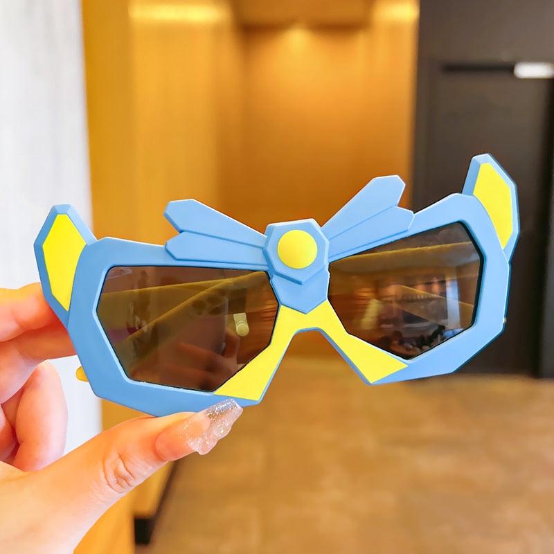 Lunettes de soleil pour enfants avec oreilles de dessin animé