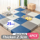 Tatame Gym pour bébés Tapis de jeu Tapis d'activités pour bébé Tapis de jeu 6 pièces Tapis de salle de jeu Tapis de jeu Tapis de bruit de sol Tapis de puzzle