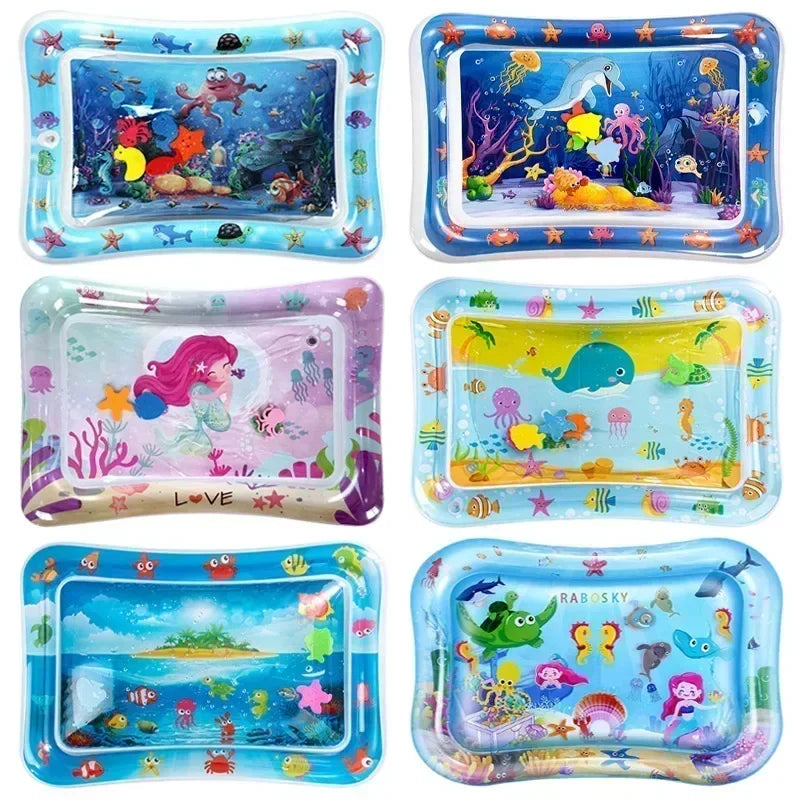 Tapis d'eau gonflable pour bébé – éveil sur le ventre