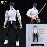 Figurines articulées Jujutsu Kaisen Titan13 (14 cm) – Gojo, Sukuna, Megumi et plus