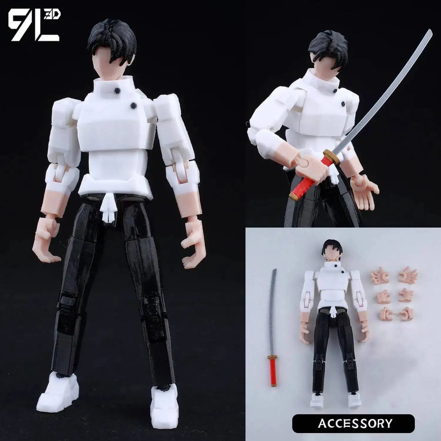 Figurines articulées Jujutsu Kaisen Titan13 (14 cm) – Gojo, Sukuna, Megumi et plus