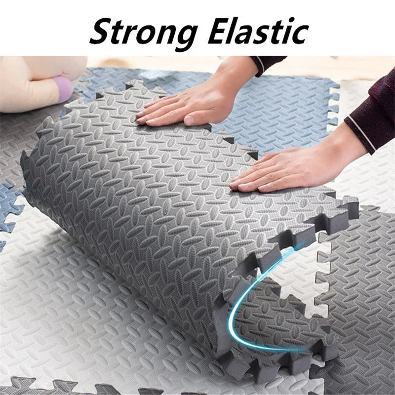 Tatame Gym pour bébés Tapis de jeu Tapis d'activités pour bébé Tapis de jeu 6 pièces Tapis de salle de jeu Tapis de jeu Tapis de bruit de sol Tapis de puzzle