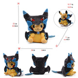 Peluche Pikachu Rayquaza en cosplay (20-30 cm) – à collectionner
