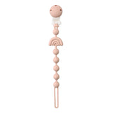 Attache Tétine Silicone - Arc-en-ciel