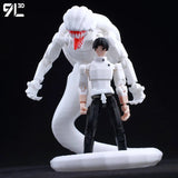 Figurines articulées Jujutsu Kaisen Titan13 (14 cm) – Gojo, Sukuna, Megumi et plus