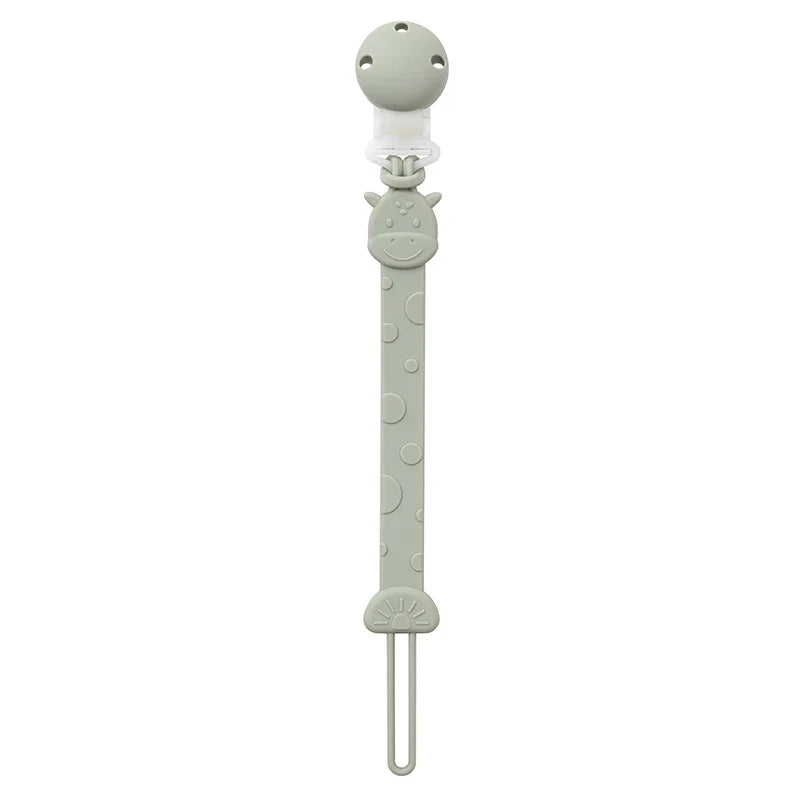 Attache Tétine Silicone - Girafe