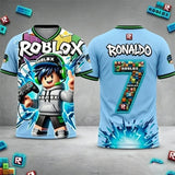 T-shirt Roblox personnalisable – nom et numéro