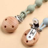 Attache Tétine Silicone - Boules
