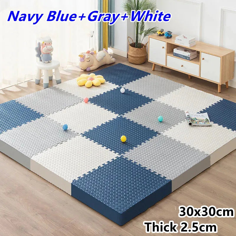 8 pièces Tatame gymnases et tapis de jeu bébé tapis de sol sol bruit Tatamis pour bébés tapis insonorisant tapis de Puzzle bébé jouer tapis de gymnastique