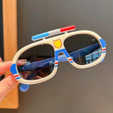 Lunettes de soleil pour enfants avec oreilles de dessin animé