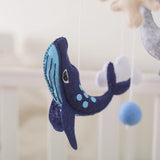 Berceau de bébé lit Mobile cloche hochet jouets en bois Crochet étoiles pendentif lit cloche jouets nouveau-né confort berceau support suspendus jouets cadeaux