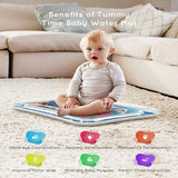 Tapis d'eau gonflable pour bébé – éveil sur le ventre