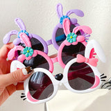 Lunettes de soleil pour enfants avec oreilles de dessin animé