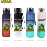 Gourde de sport Minecraft 650 ml – anti-fuite