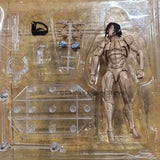 Figurine articulée L'Attaque des Titans Revoltech – Titan Blindé & Titan Originel (16-17 cm)