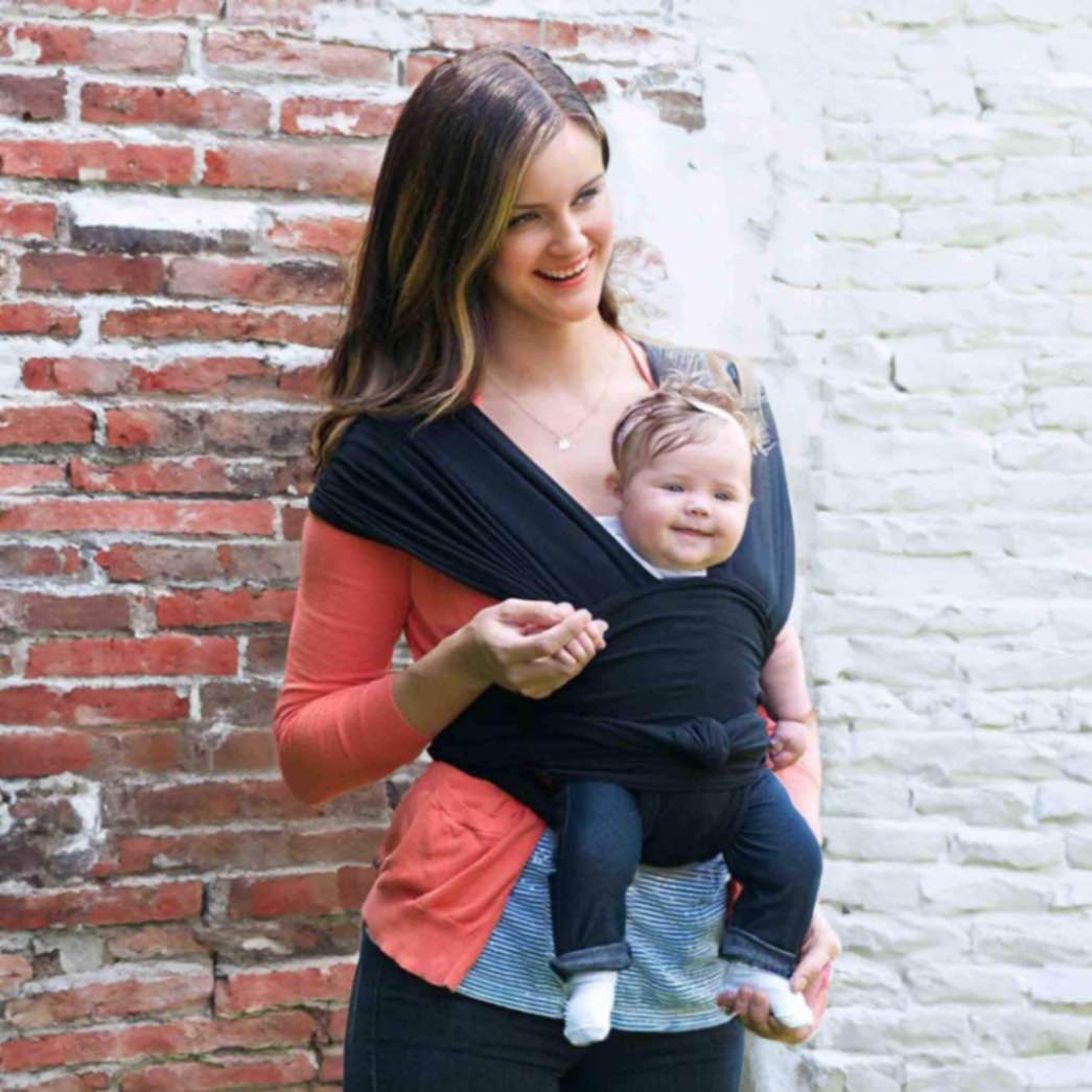 SeleneSling™ Organic Cotton Baby Carrier | Adjustable Baby Wrap