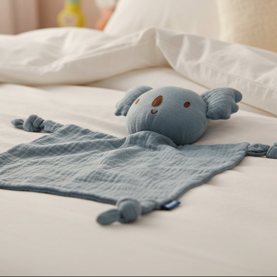 Doudou d'apaisement à motifs d'animaux