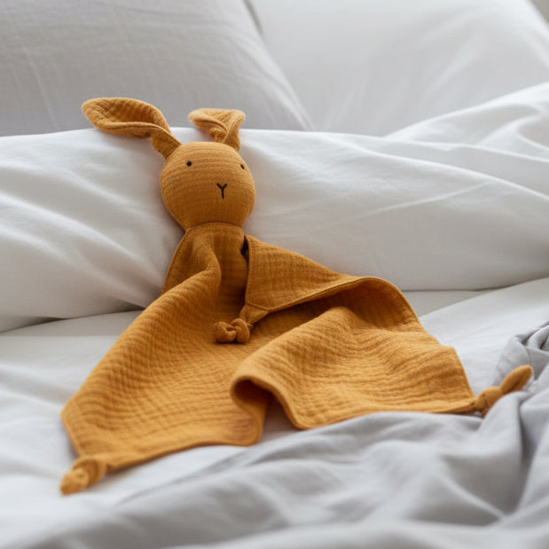 Doudou d'apaisement à motifs d'animaux