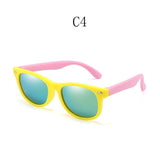 Lunettes de soleil bicolore polarisées pour enfants