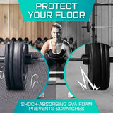 Carreaux de sol en mousse EVA à emboîtement pour salle de sport à domicile, polymère de fitness, puzzle antidérapant, équipement de gym, enfants, 4-20 pièces