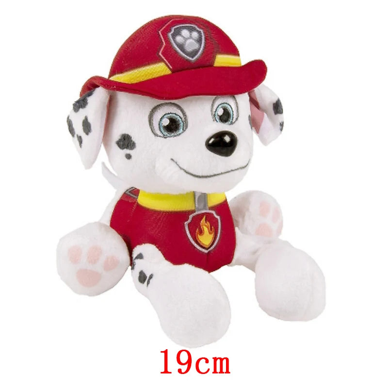 Peluche Pat'Patrouille 19 cm – Chase, Marcus, Stella, Ruben et plus