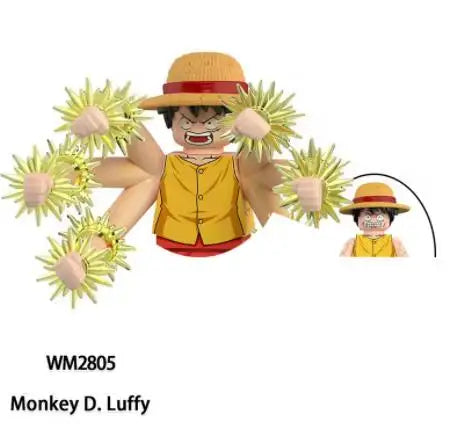 Mini-figurines One Piece à collectionner (4,5 cm) – nombreux personnages au choix