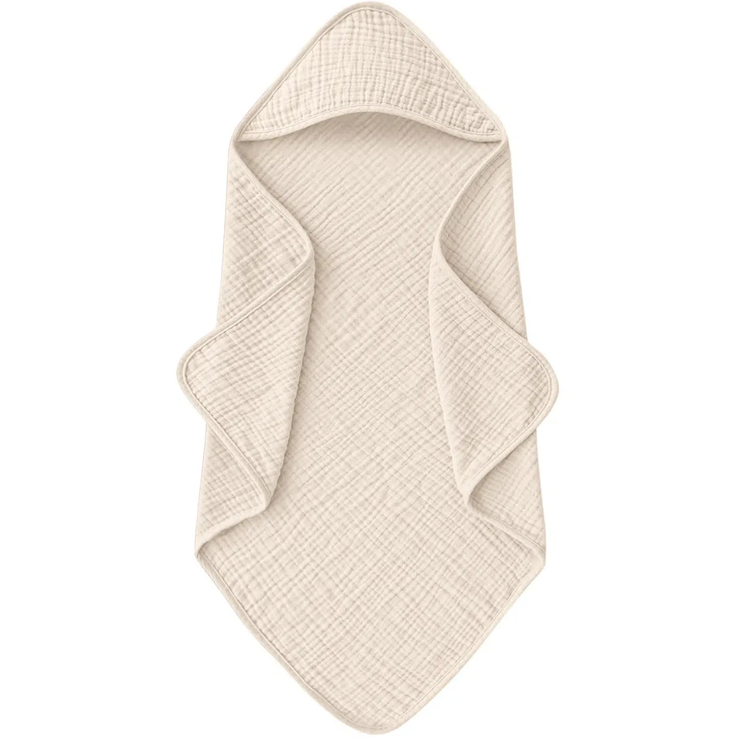 Cape de Bain Bébé en Coton Mousseline