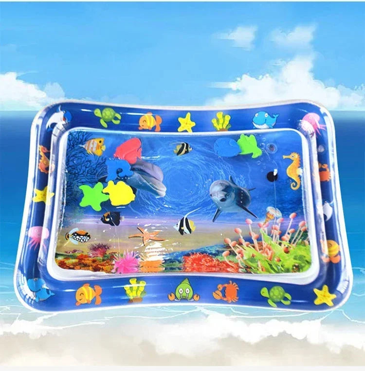 Tapis d'eau gonflable pour bébé – éveil sur le ventre