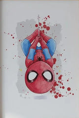 Affiche Spider-Man aquarelle – déco murale héros Marvel