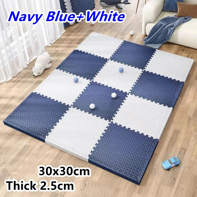 8 pièces Tatame gymnases et tapis de jeu bébé tapis de sol sol bruit Tatamis pour bébés tapis insonorisant tapis de Puzzle bébé jouer tapis de gymnastique