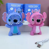 Ventilateur portable d'été pour enfants Lilo&Stitch