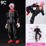 Figurines articulées Jujutsu Kaisen Titan13 (14 cm) – Gojo, Sukuna, Megumi et plus