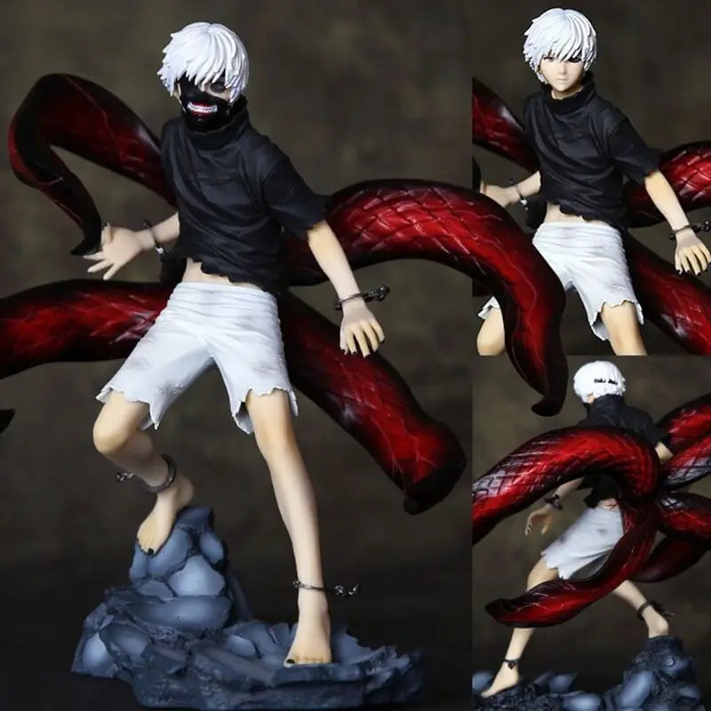 Figurine Tokyo Ghoul Ken Kaneki 22 cm – masque amovible, à collectionner