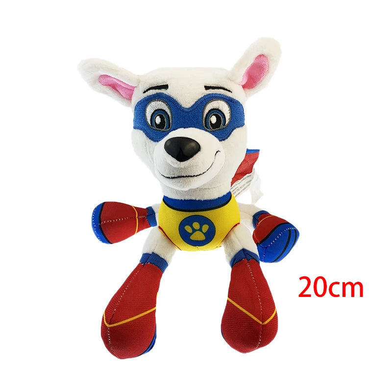 Peluche Pat'Patrouille 19 cm – Chase, Marcus, Stella, Ruben et plus