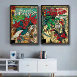 Affiche déco Marvel Spider-Man – art mural rétro sur toile