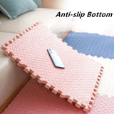 8 pièces Tatame gymnases et tapis de jeu bébé tapis de sol sol bruit Tatamis pour bébés tapis insonorisant tapis de Puzzle bébé jouer tapis de gymnastique