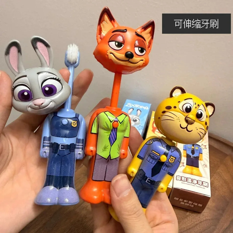 Brosse à dents Minecraft transformable – poils doux