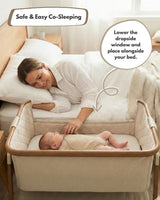 Culla Sona Comodino e Rilassamento Sorvegliato - Beige