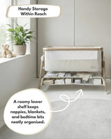 Culla Sona Comodino e Rilassamento Sorvegliato - Beige
