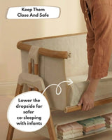 Culla Sona Comodino e Rilassamento Sorvegliato - Beige
