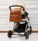 SophisticaMom™ Zaino Fasciatoio Premium Pelle Vegana (Edizione Lusso)