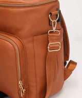 SophisticaMom™ Zaino Fasciatoio Premium Pelle Vegana (Edizione Lusso)