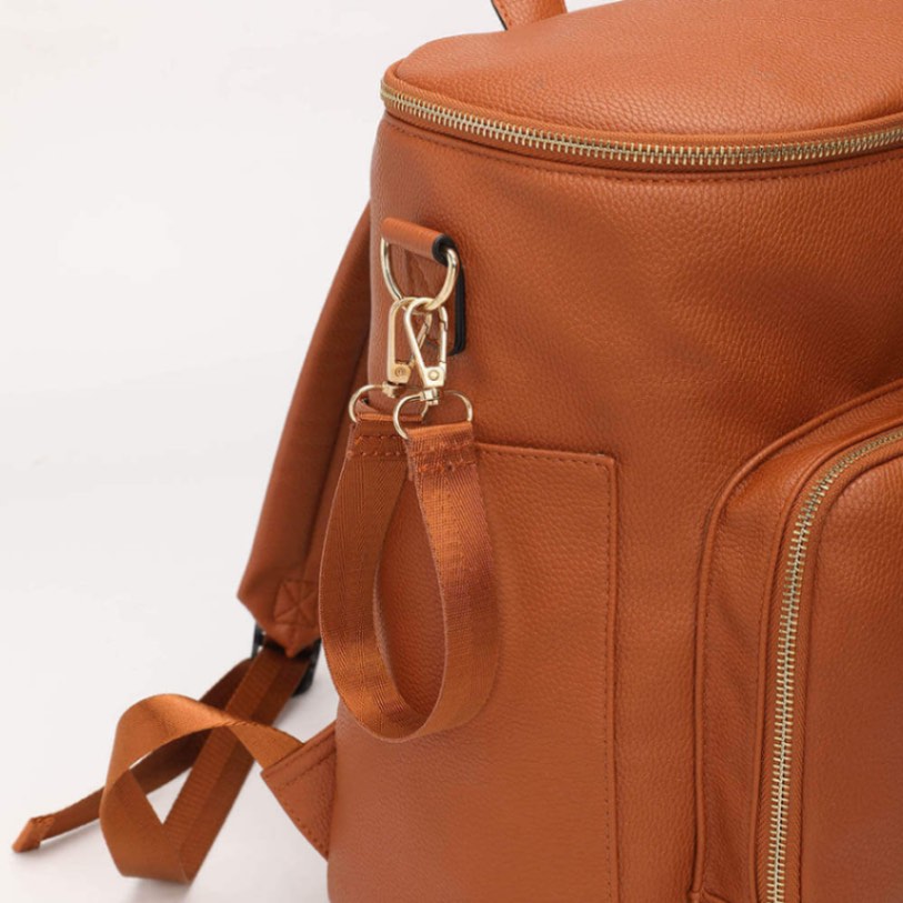 SophisticaMom™ Zaino Fasciatoio Premium Pelle Vegana (Edizione Lusso)