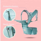 SwiftWear™ Ergonomic Baby Carrier (3-Step Quick Wear System)