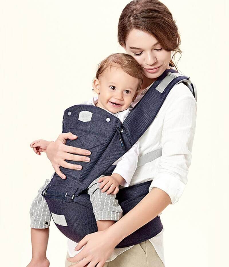 SwiftWear™ Ergonomic Baby Carrier (3-Step Quick Wear System)