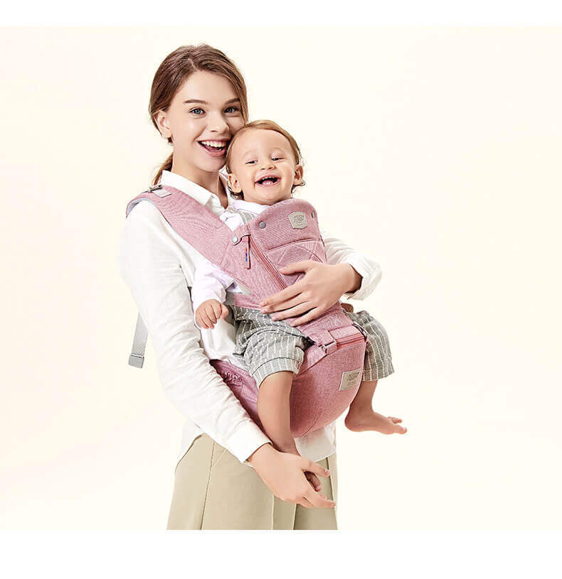 SwiftWear™ Ergonomic Baby Carrier (3-Step Quick Wear System)