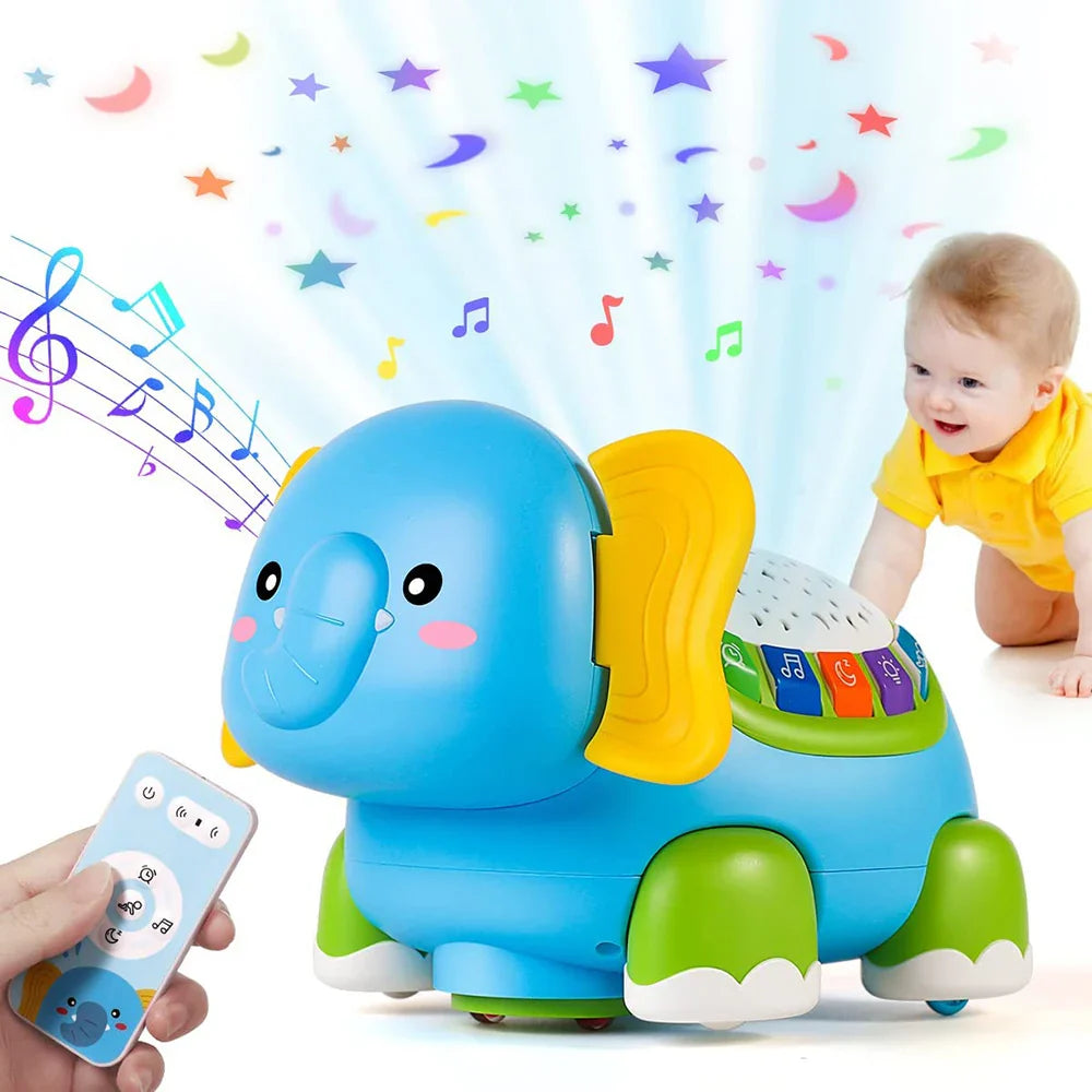 Giocattolo Elefante Musicale Luminoso