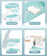 Foldable Multifunctional Baby Changing Table